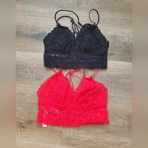 Victoria's Secret Pink Bralettes